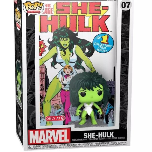 Funko POP! Comic Cover: Marvel - She-Hulk New With Box - Picture 1 of 4